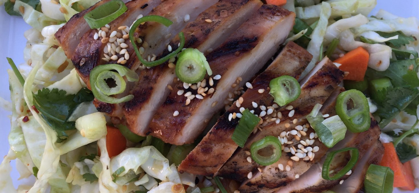 GRILLED CHICKEN ASIAN SALAD