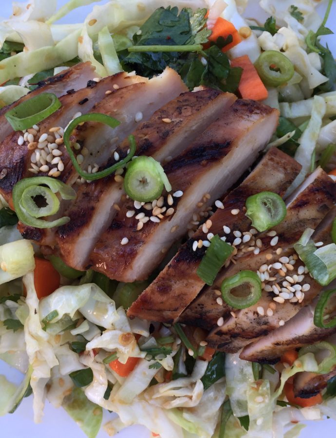 GRILLED CHICKEN ASIAN SALAD