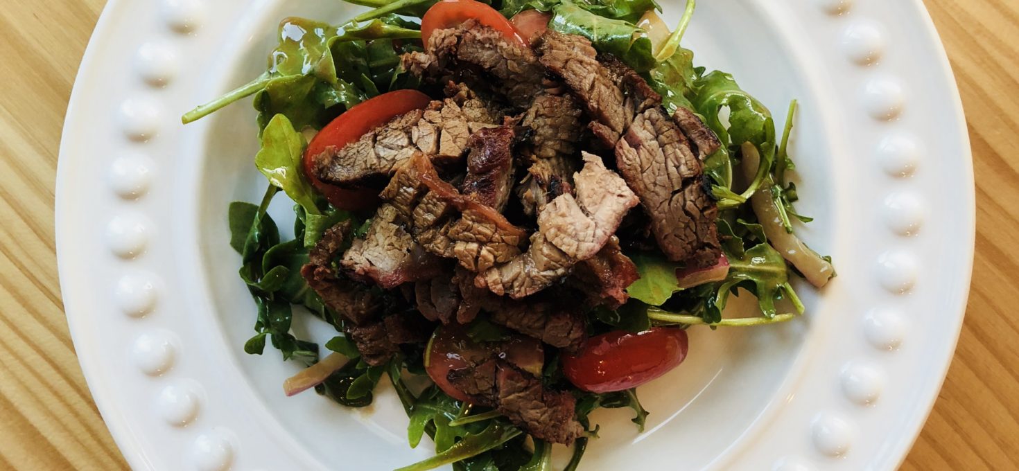 SKIRT STEAK ARUGULA SALAD