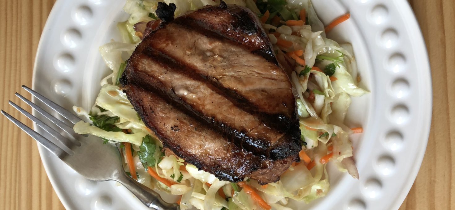 ASIAN PORK CHOP SALAD