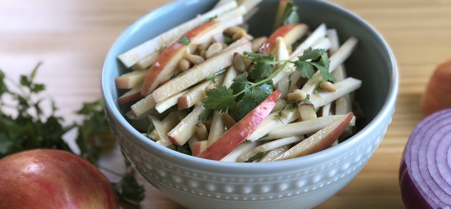 Apple and Celery Root Slaw