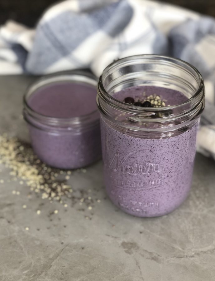 Blueberry Collagen Smoothie