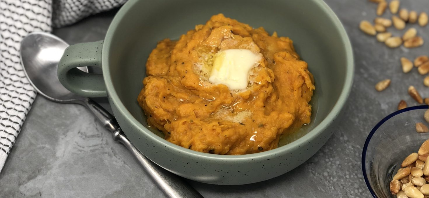 Balsamic Mashed Butternut Squash