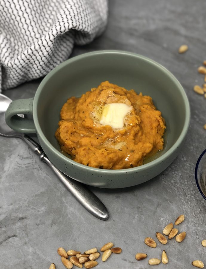 Balsamic Mashed Butternut Squash