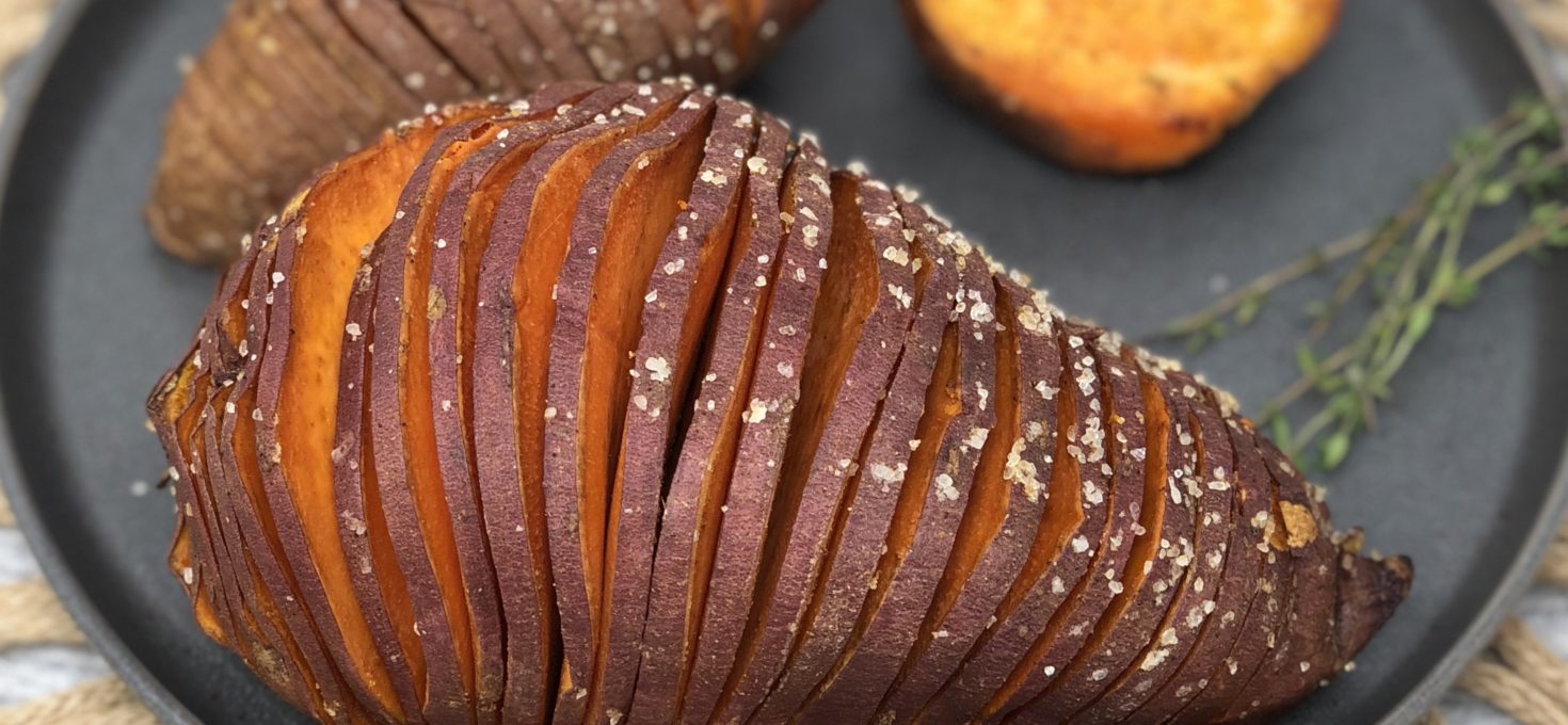 Hasselback Sweet Potatoes