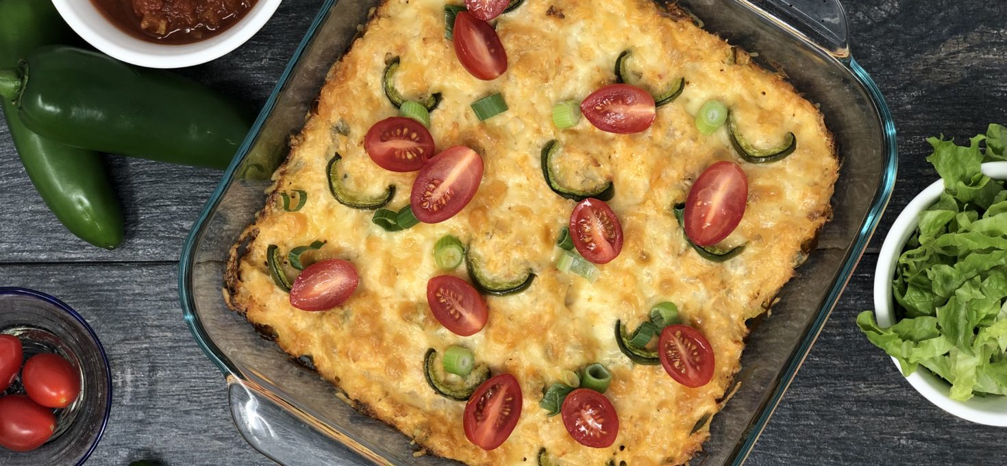 Jalapeno Popper Chicken Casserole