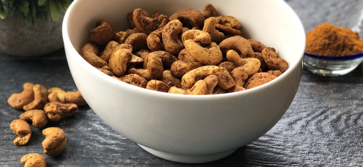 Roasted Turmeric Cashews