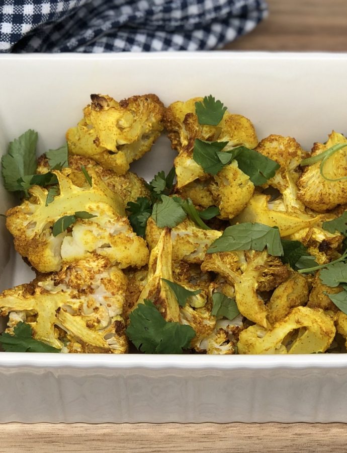 Roasted Turmeric Cauliflower