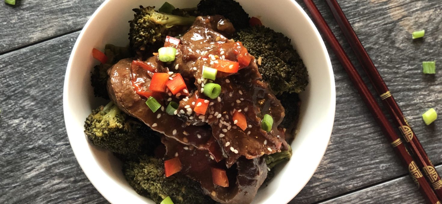 Mongolian Beef and Roasted Broccoli