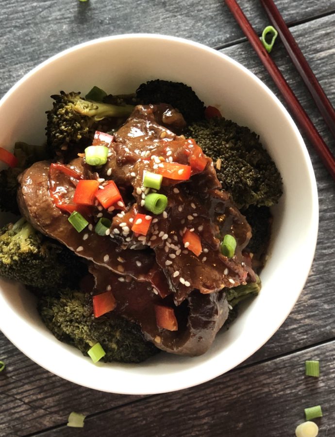 Mongolian Beef and Roasted Broccoli