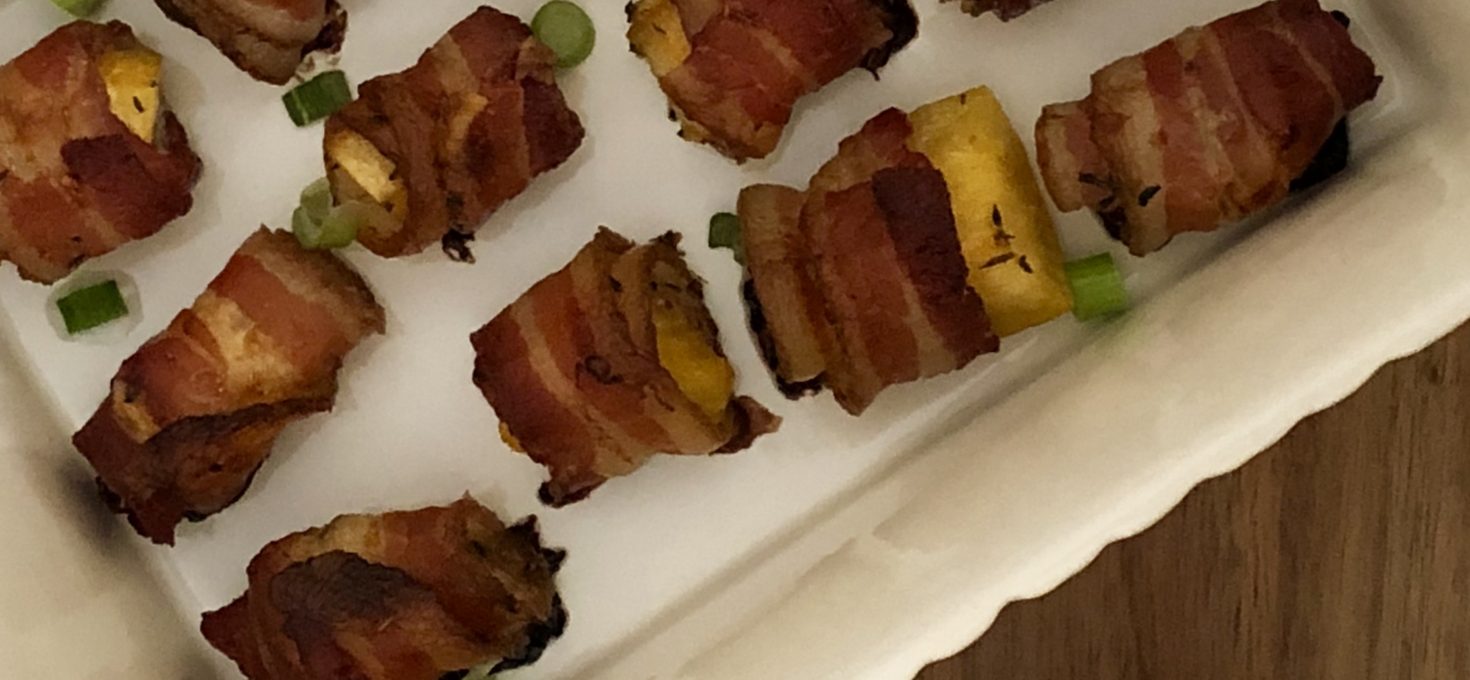 Bacon Wrapped Rutabaga
