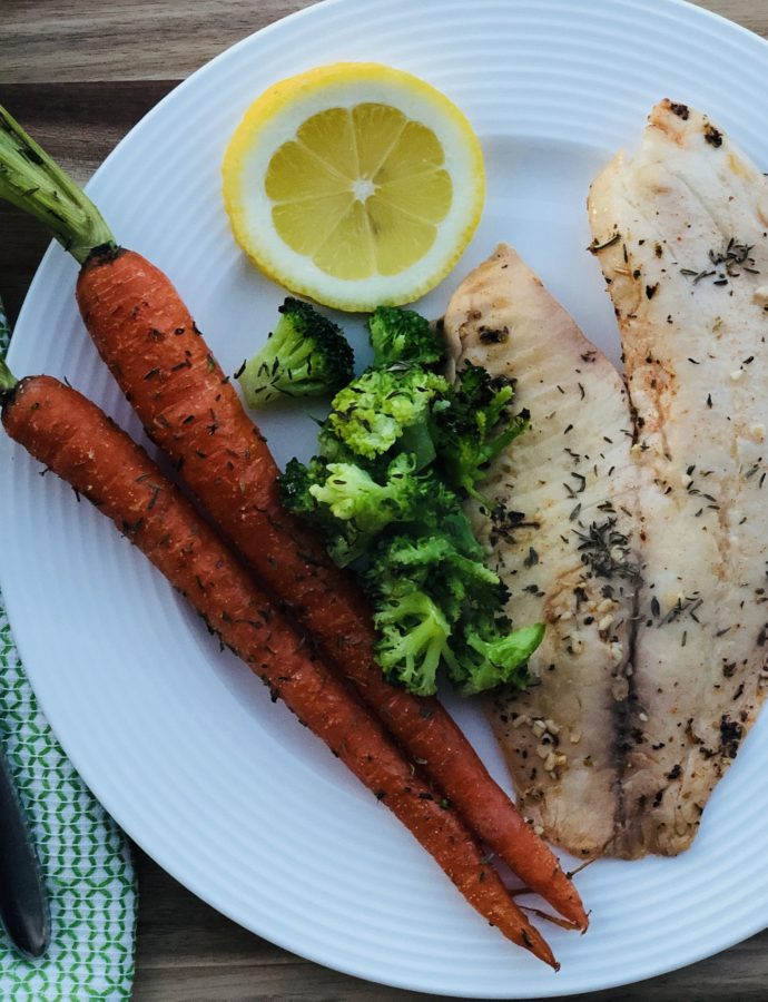 Oven Baked Lemon Tilapia