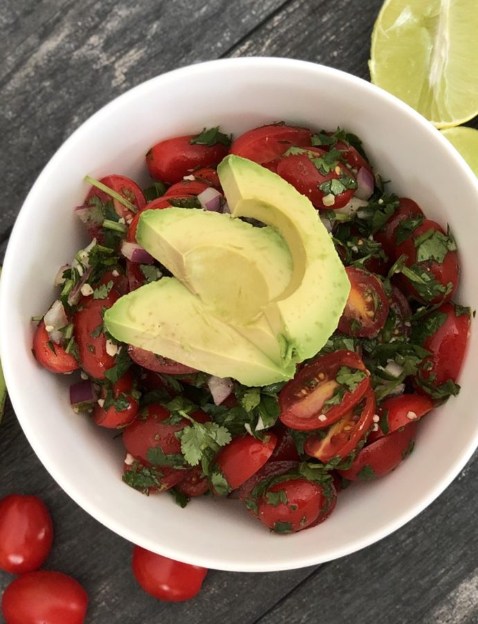 Tomato and Avocado Salad