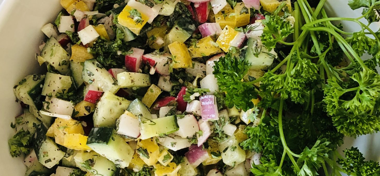 Creamy Persian Salad