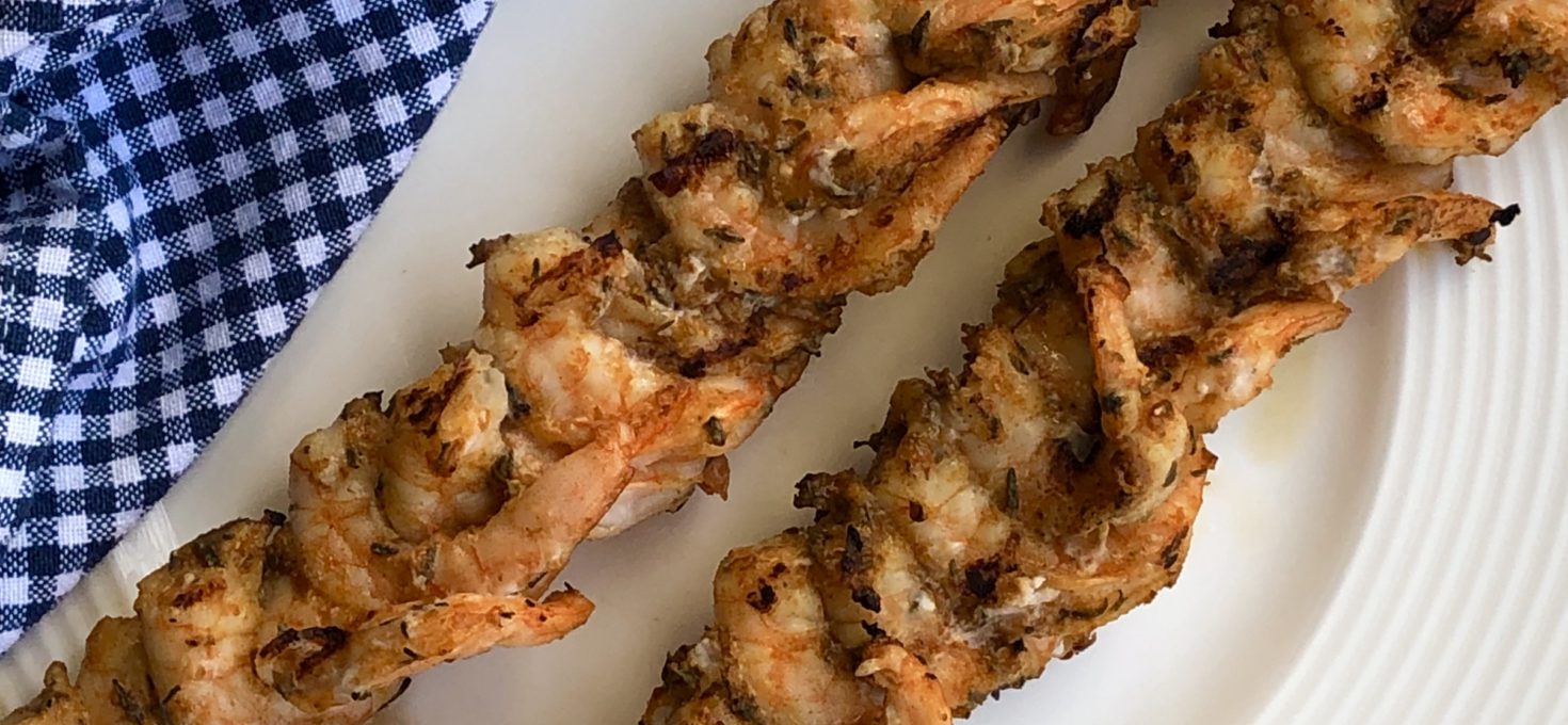 Blackened Shrimp Skewers