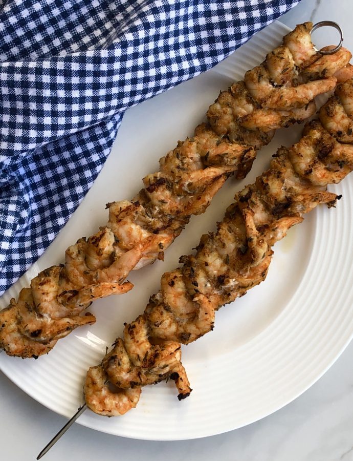 Blackened Shrimp Skewers