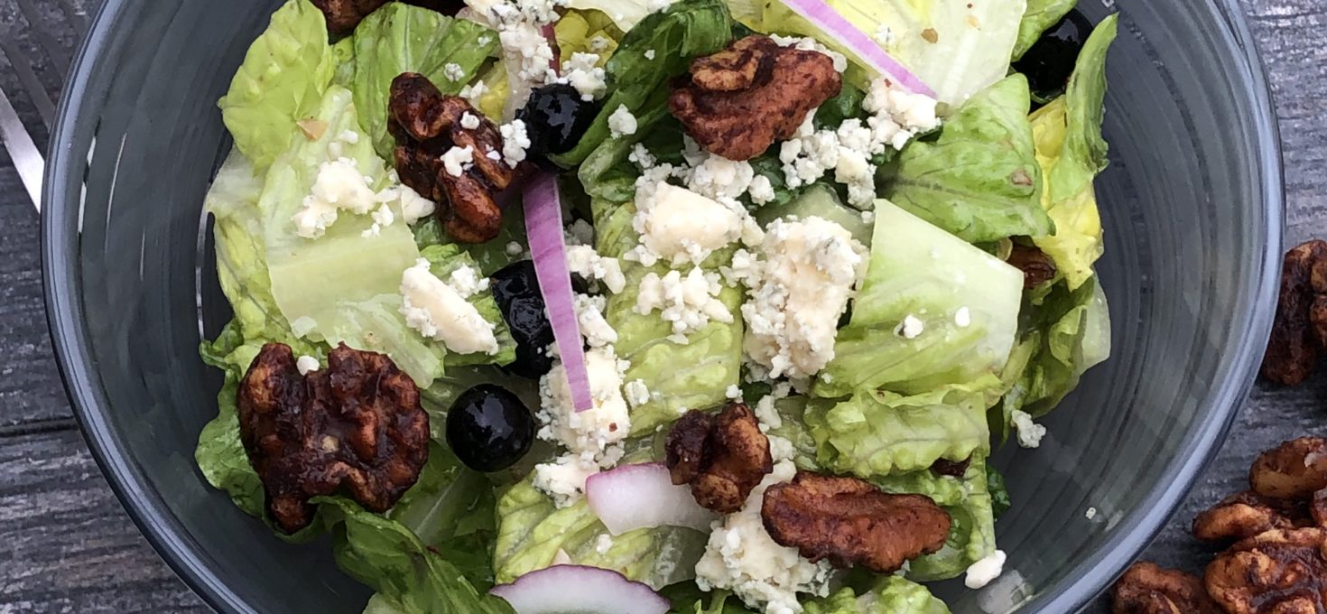 Blueberry and Granny Gorgonzola Salad
