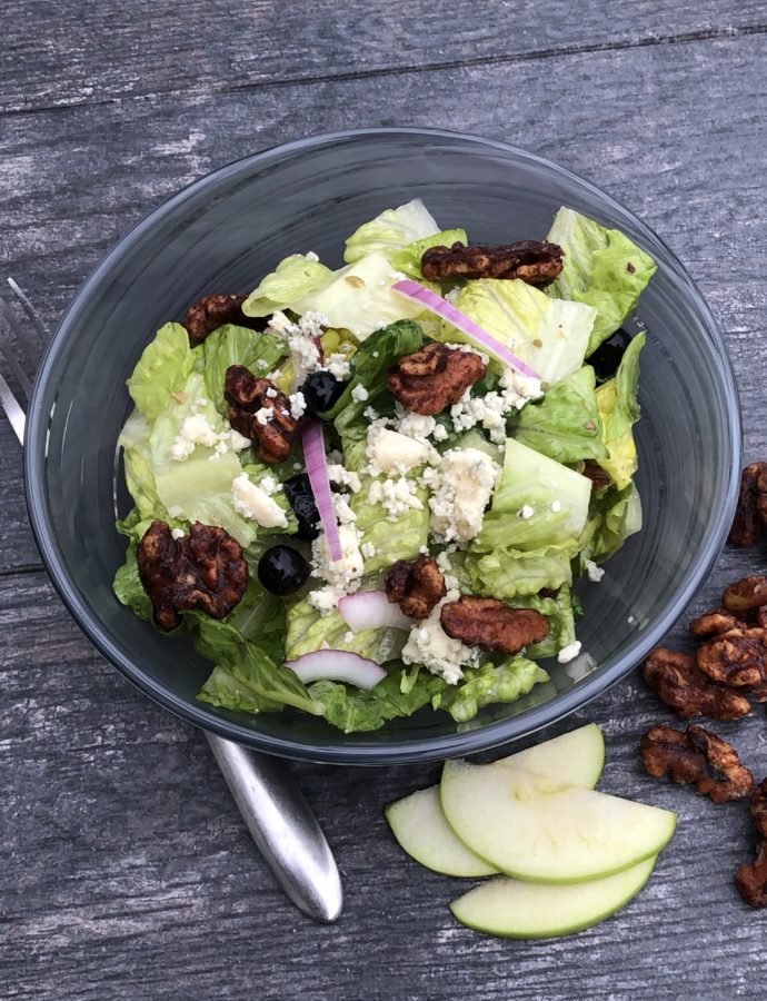 Blueberry and Granny Gorgonzola Salad