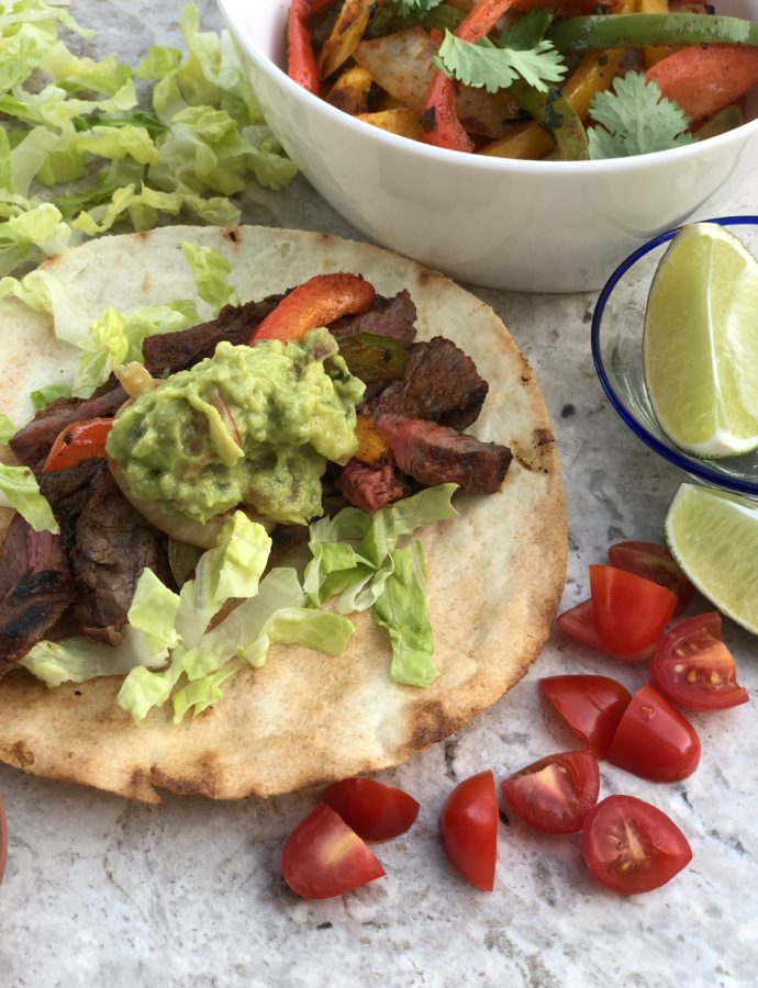 Grilled Steak Fajitas