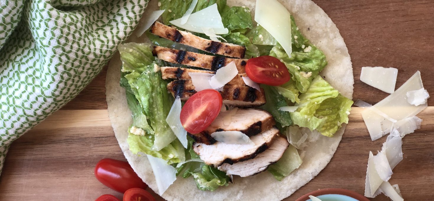 Grilled Chicken Caesar Wrap