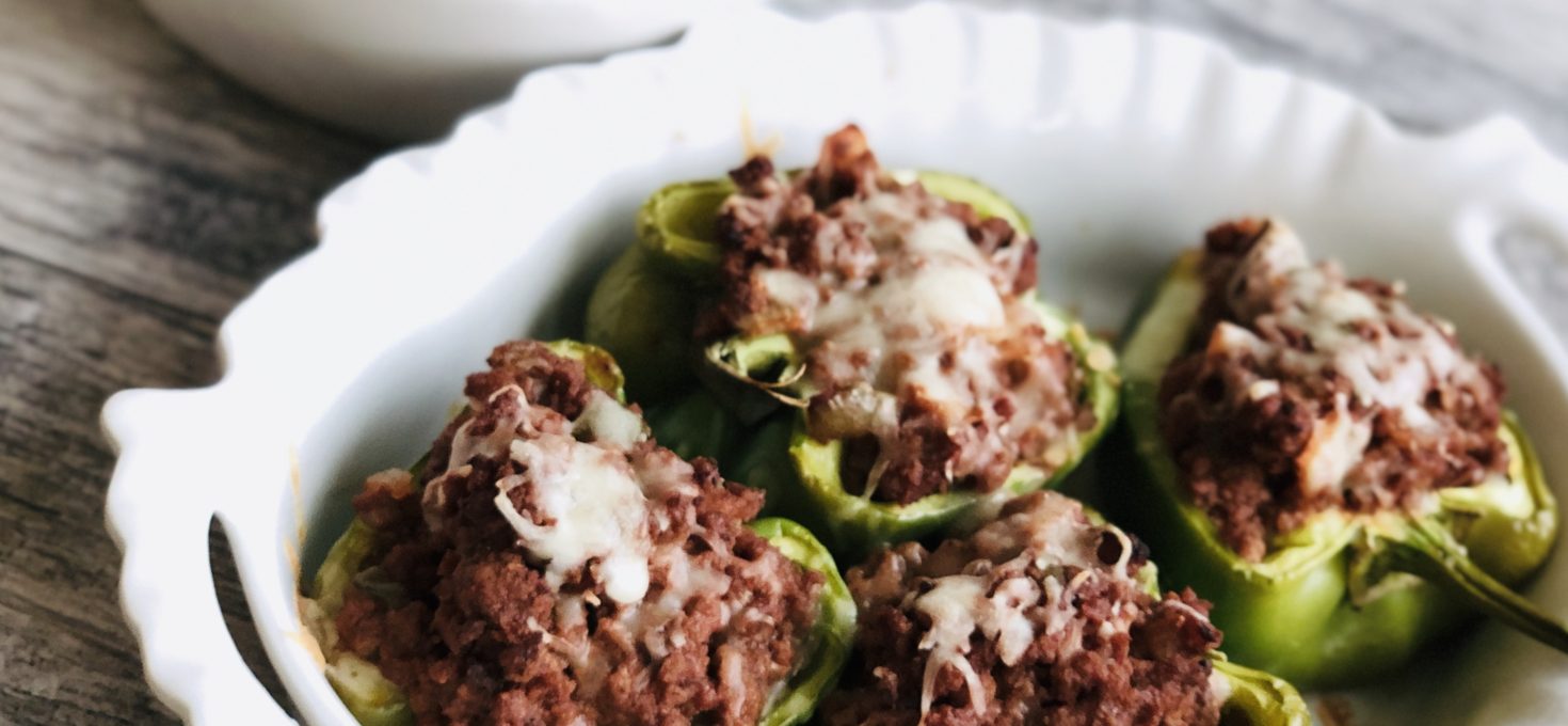 Sloppy Joe Stuffed Peppers