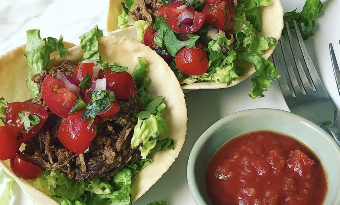 Barbacoa Taco Salad Bowls