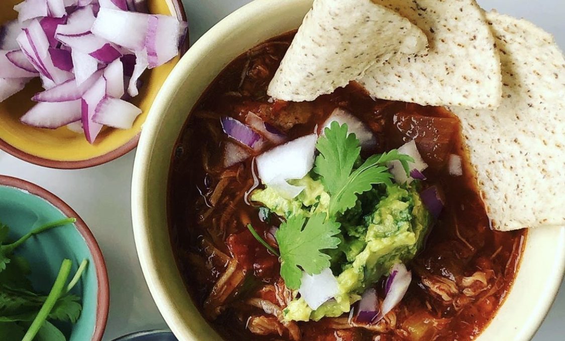 Slow Cooker Pulled Pork Chili
