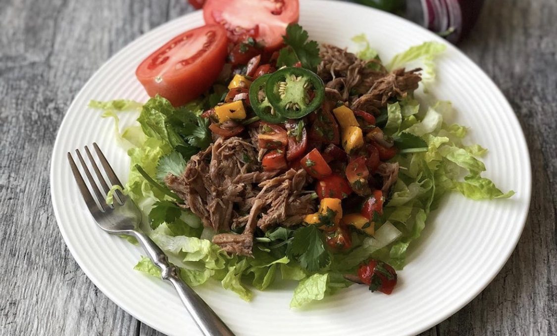 Pork Carnitas with Mango Pico
