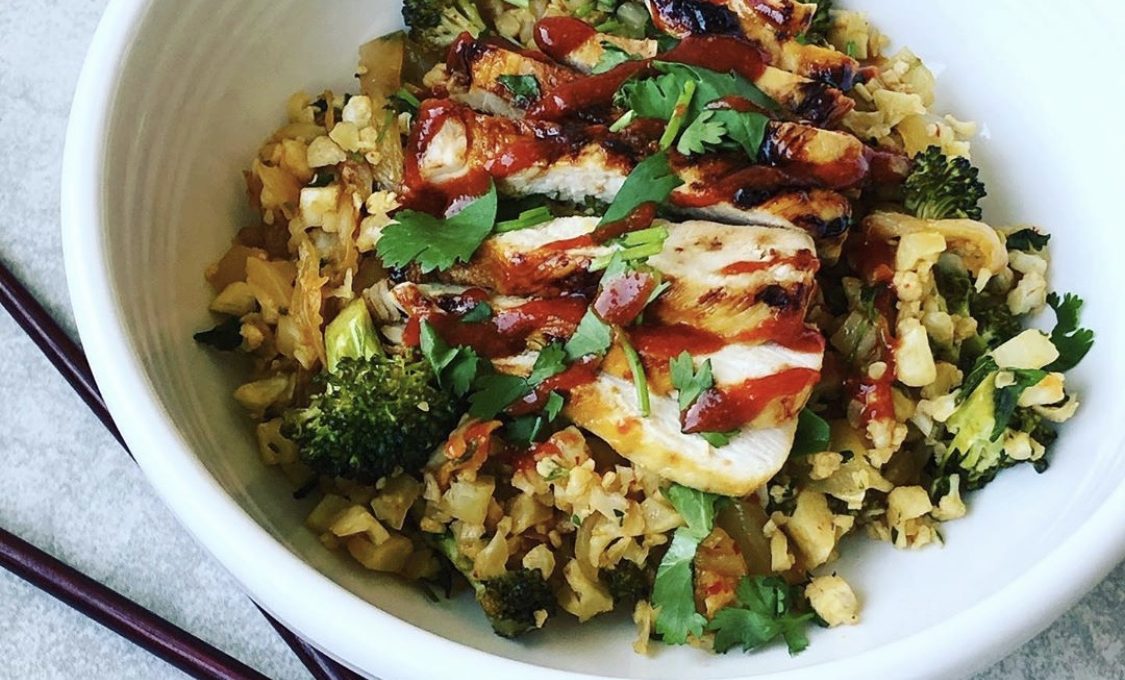 Chicken and Kimchi Cauli Rice