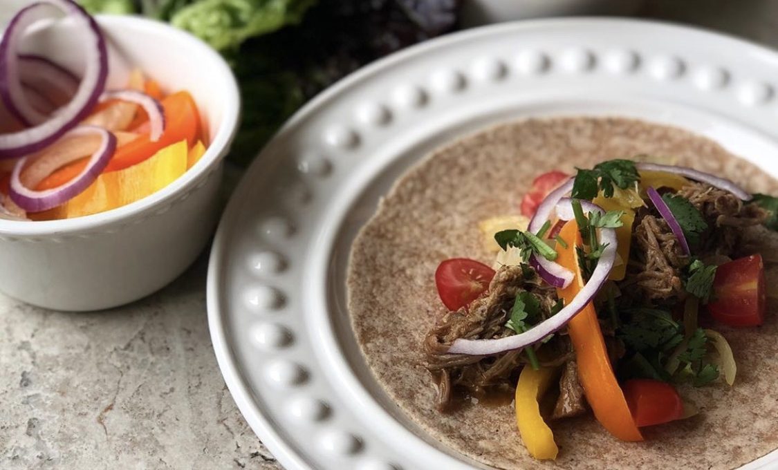 Yellow Curry Pork Tacos