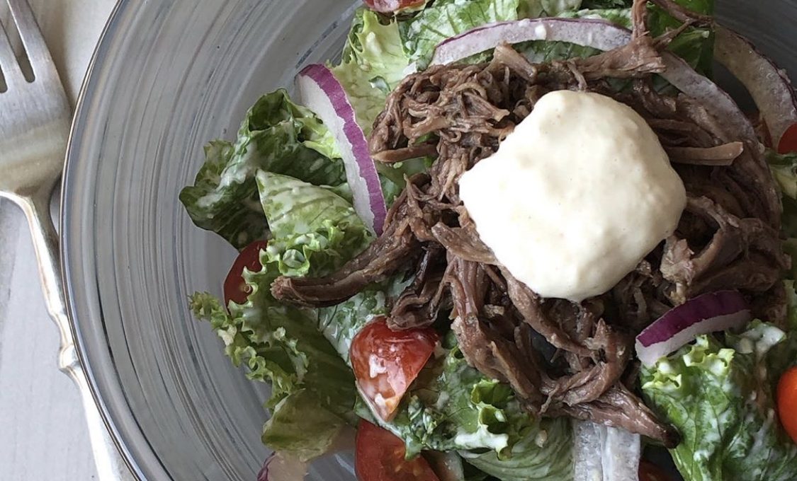 The BEST Pot Roast with Homemade Horsey Aioli