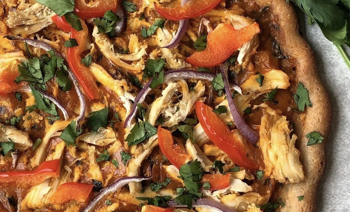 Chicken Curry Pizza