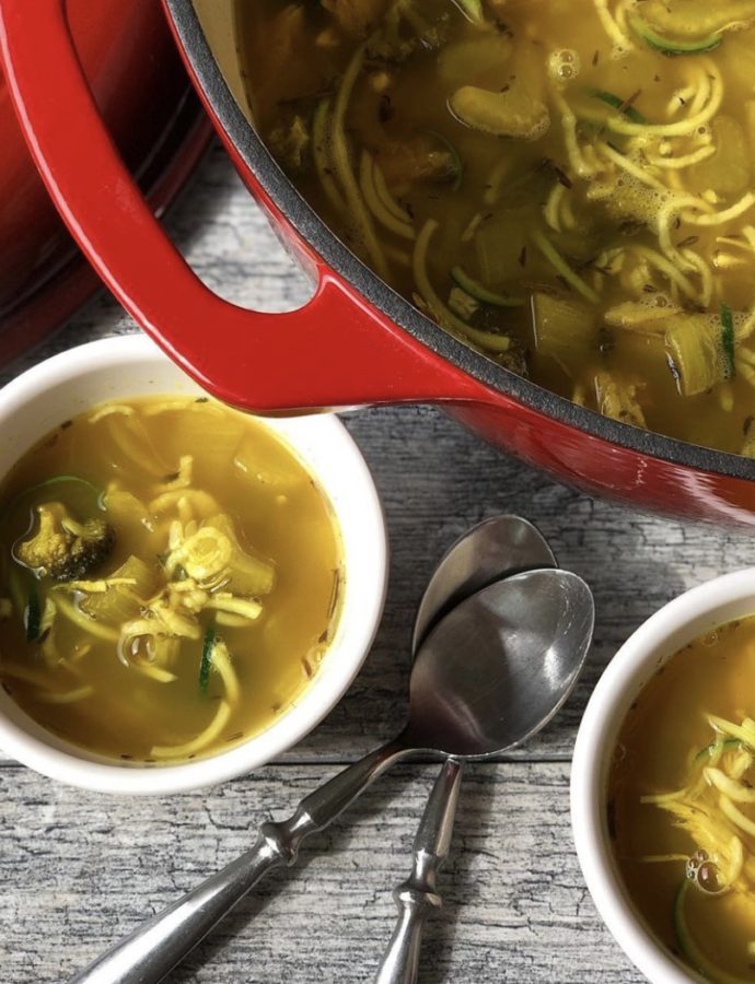 Chicken Zoodle Soup