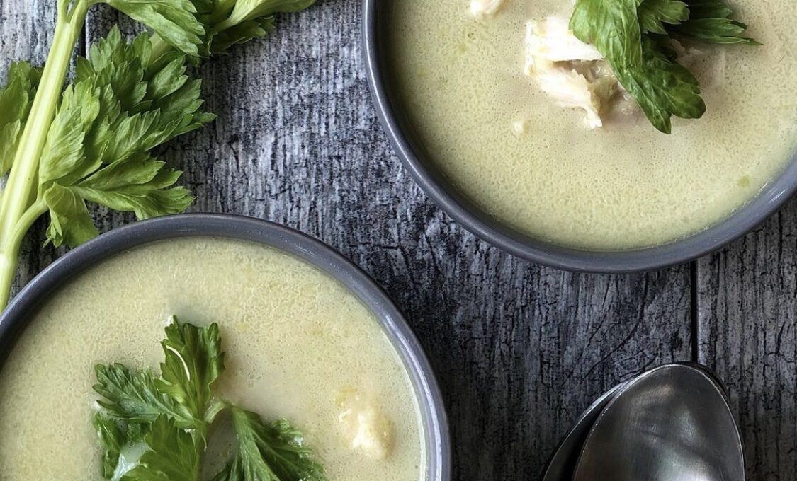 Creamy Chicken Celery Soup