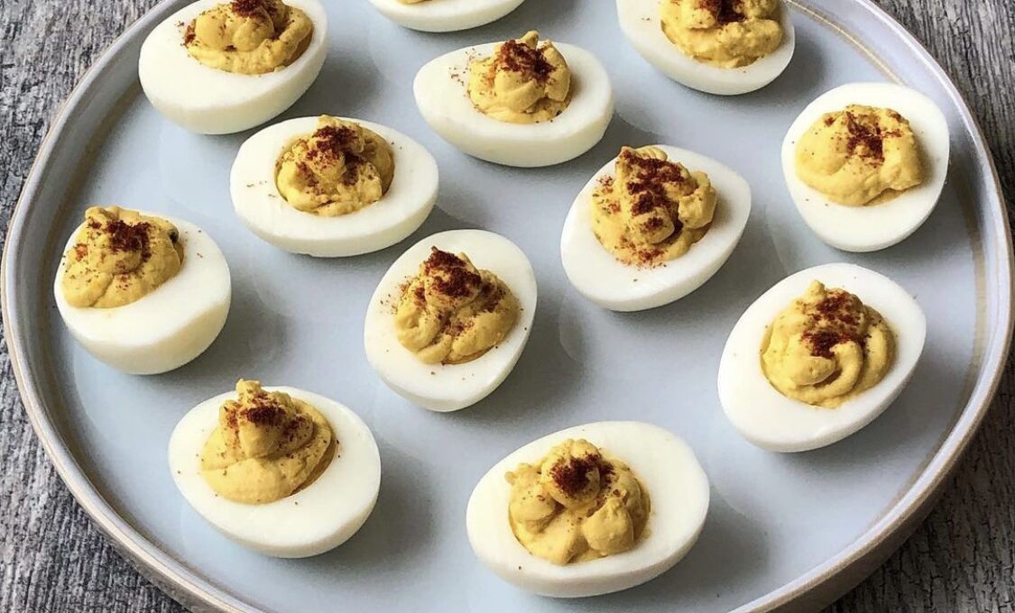 Deviled Eggs with Homemade Mayo