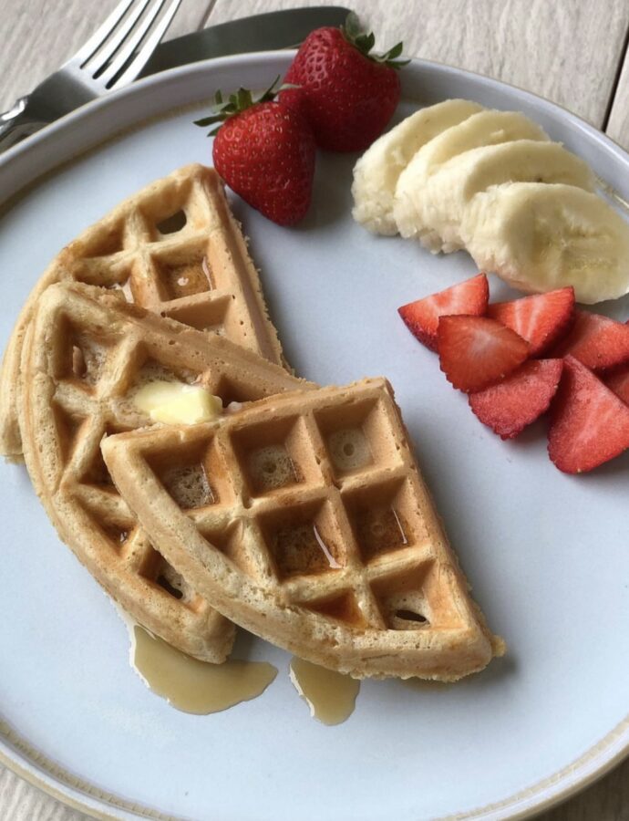 Sourdough Belgian Waffles