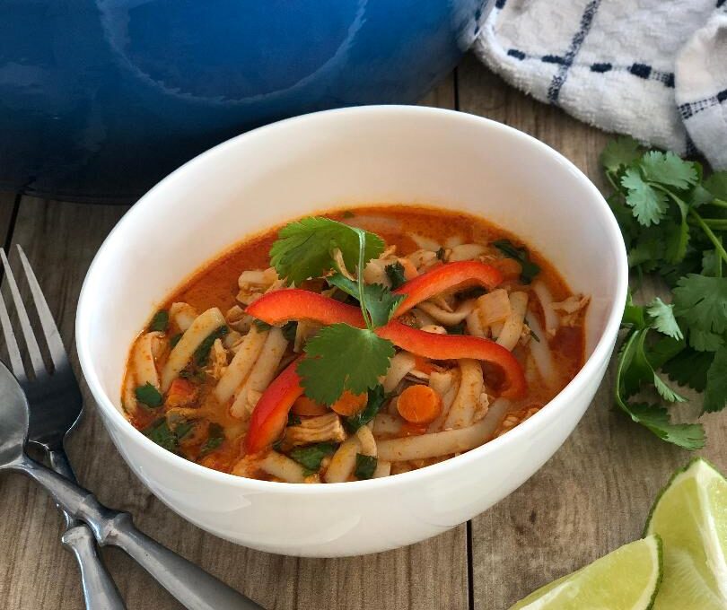 Curry Chicken Noodle Soup