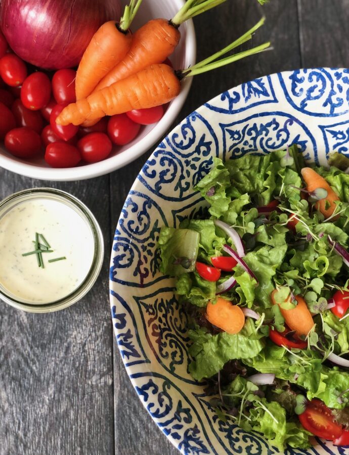 BUTTERMILK RANCH DRESSING