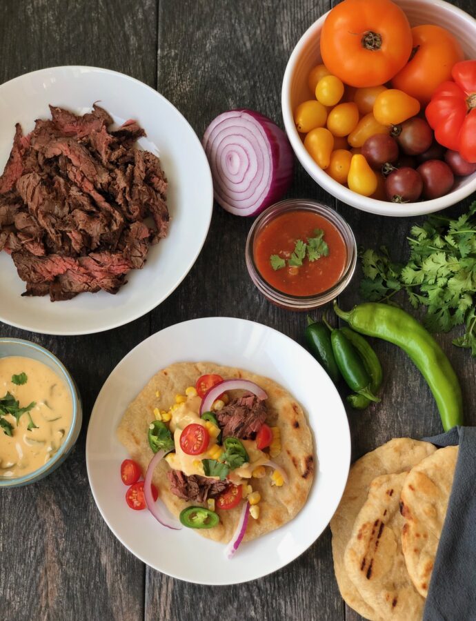 SKIRT STEAK TACOS