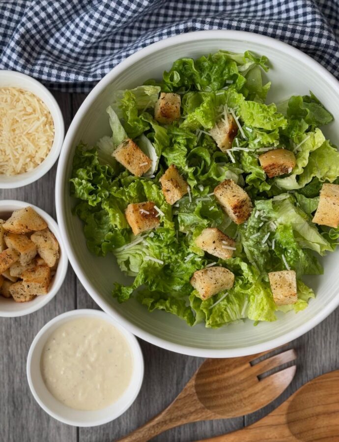 GREEK YOGURT CAESAR DRESSING