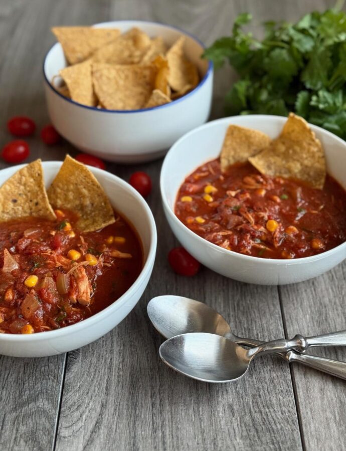CHICKEN TORTILLA SOUP