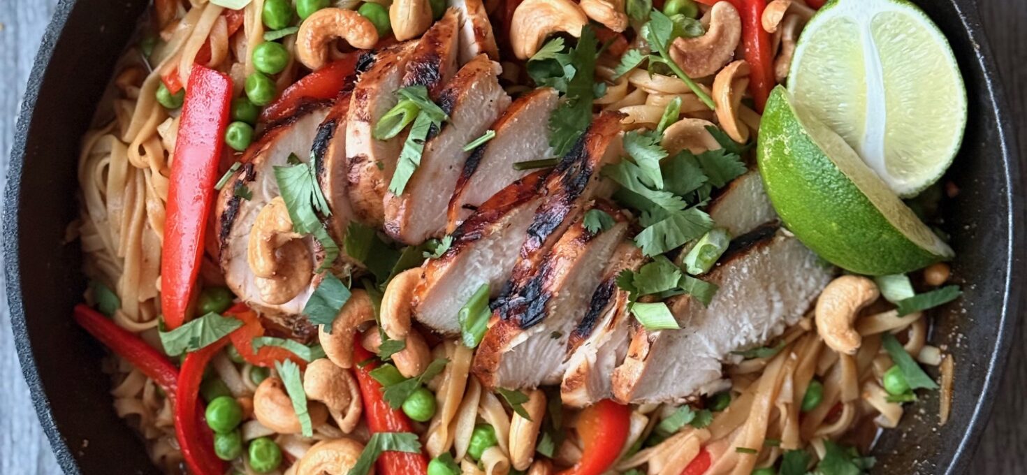 GRILLED CHICKEN PAD THAI