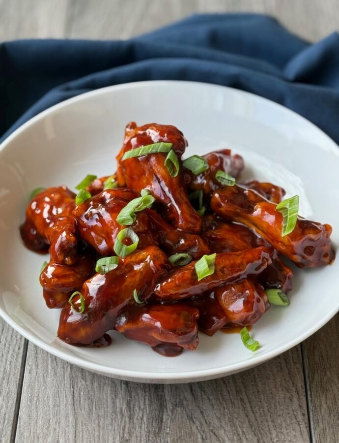 AIR-FRYER SESAME CHICKEN WINGS