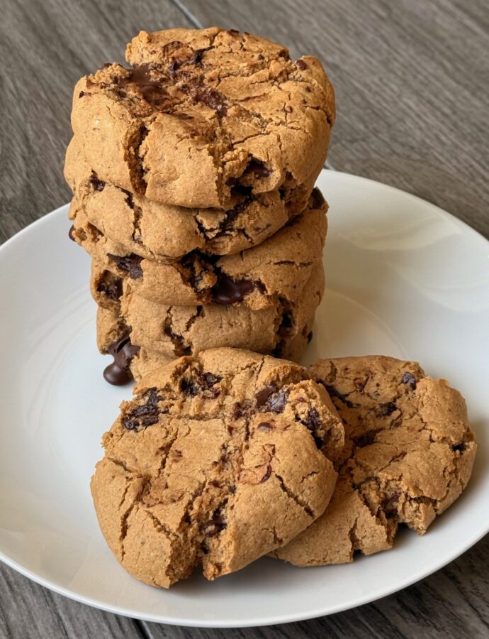 CHOCOLATE CHIP COOKIES ~ GLUTEN & REFINED SUGAR FREE