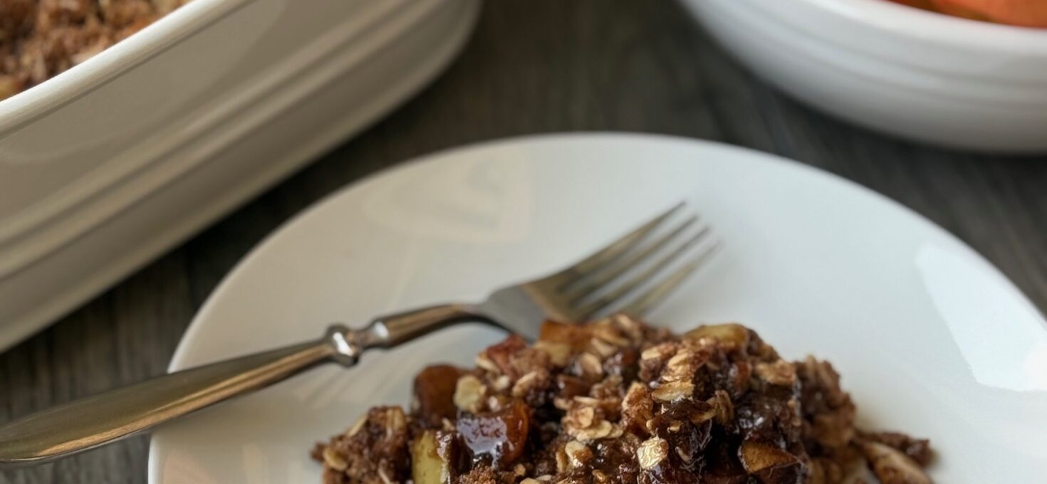 PUMPKIN APPLE CRISP
