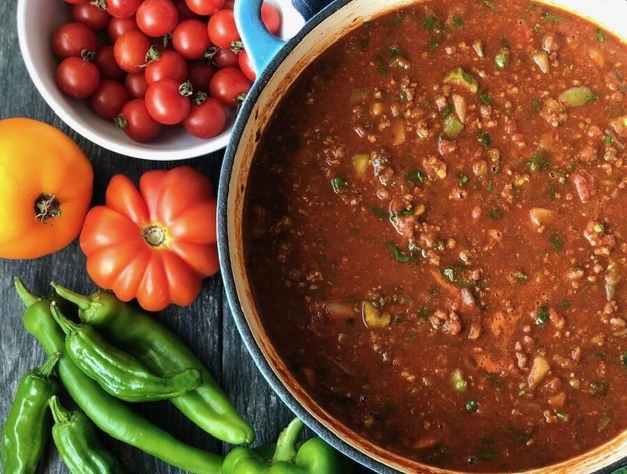 STUFFED PEPPER CHILI