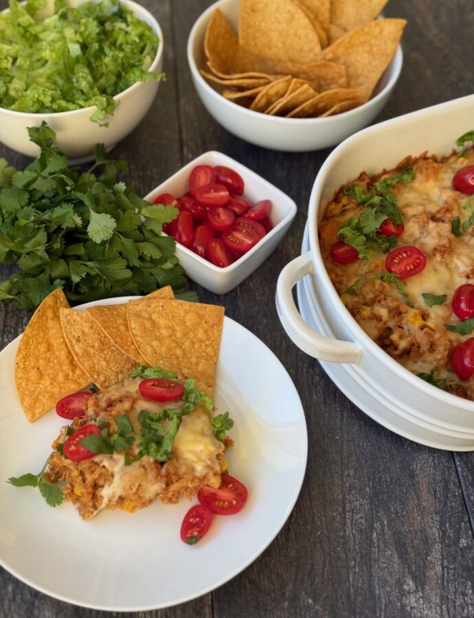 CHICKEN & RICE CASSEROLE