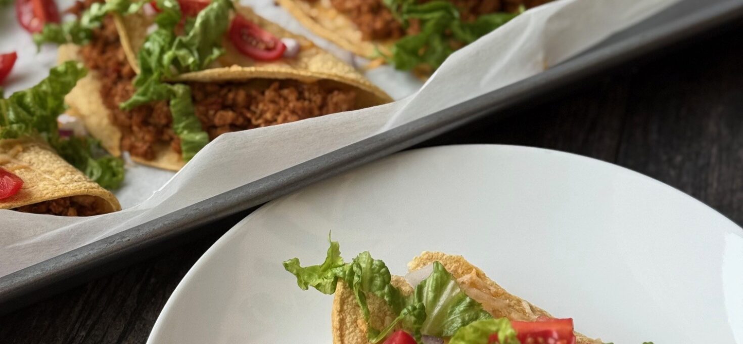 SHEET PAN CHICKEN TACOS