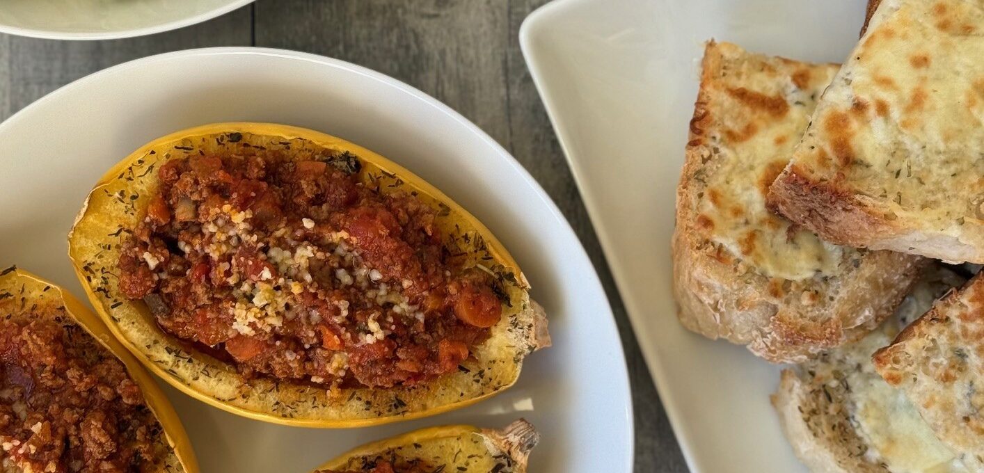 SPAGHETTI SQUASH BOWLS