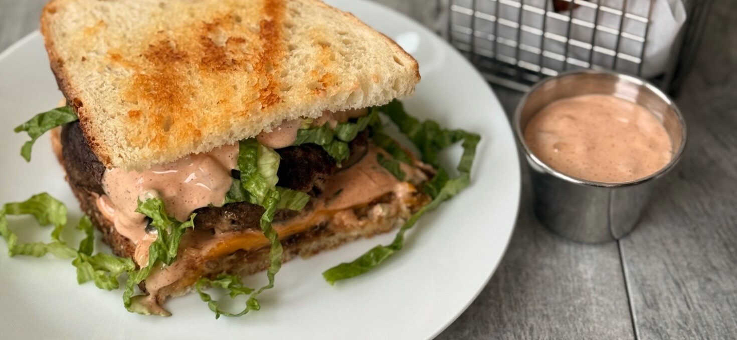 PATTY MELTS with SPECIAL SAUCE